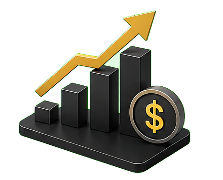 Cost-effective solution icon
