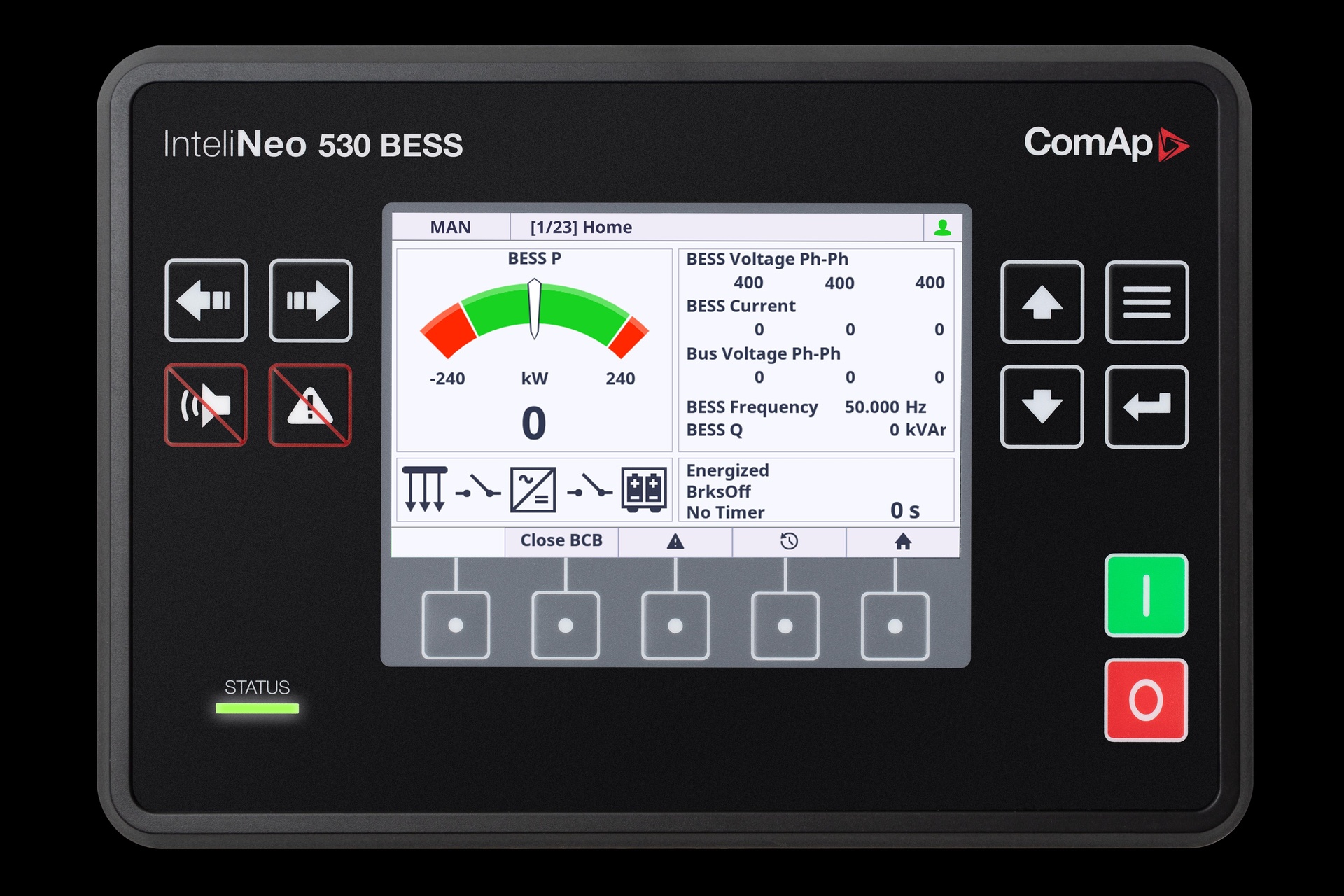 ComAp InteliNeo 530 BESS energiatároló-vezérlő