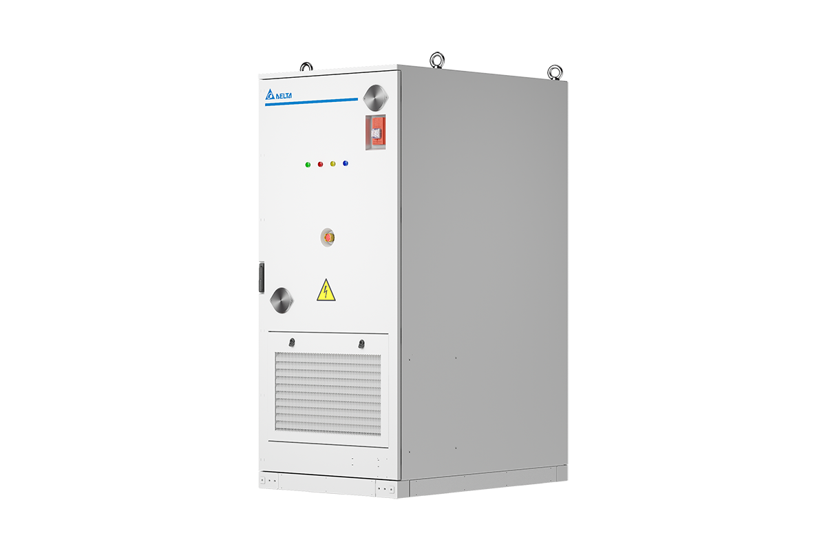 Delta C sorozat all-in-one C&amp;I tárolószekrény, 125 kW / 261 kWh