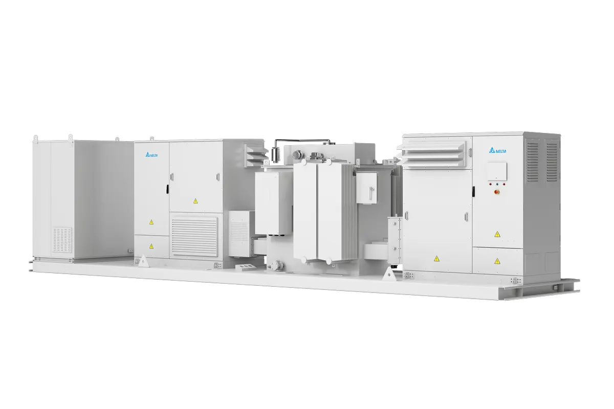 Delta PCS3450 MV Skid, 3.45 MW turnkey PCS station with MV transformer