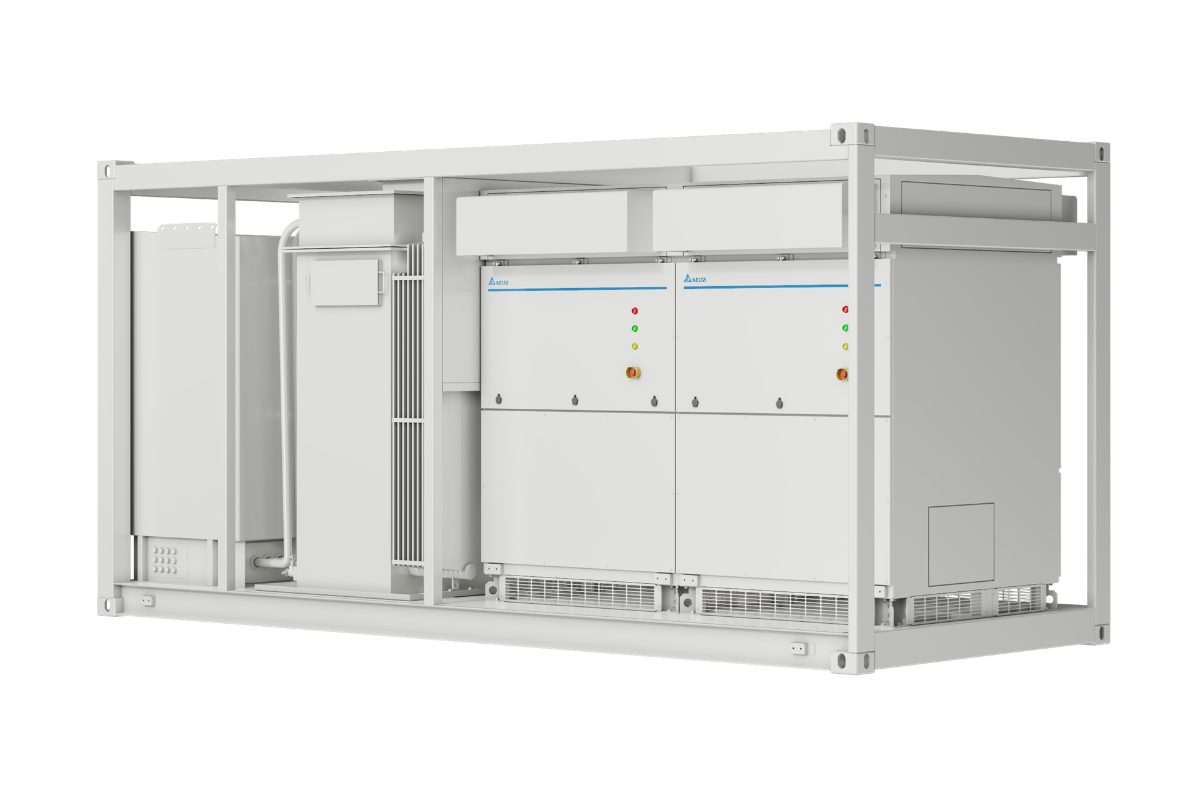 Delta PCS6000 MV Skid, 5.5 MW modular PCS with MV transformer